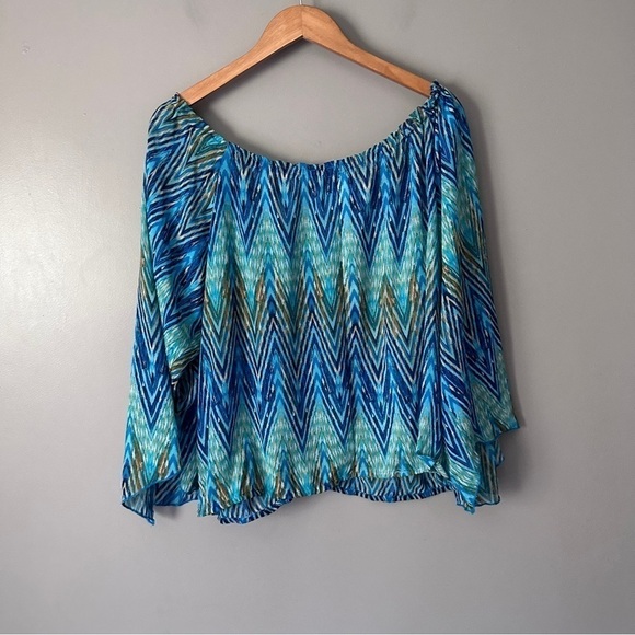 Dots oversized sheer blouse - Picture 5 of 5